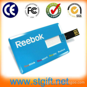 Full Color Printing USB Flash Drive Business Credit Card USB Flash Drive